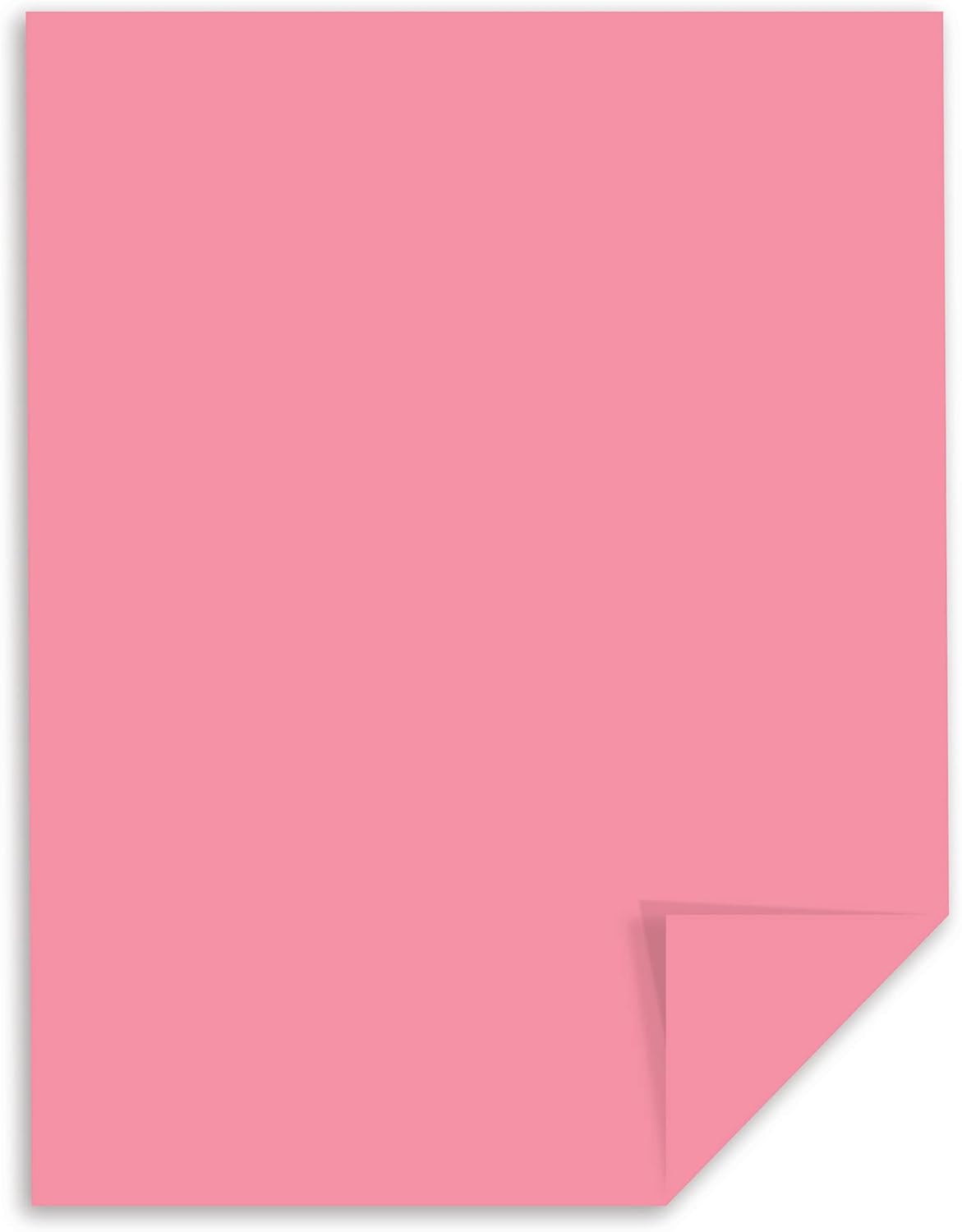 Neenah Exact Index Cardstock, 8.5" x 11", 90 lb/163 GSM, Cherry, 250 Sheets (49151)