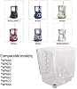 Piezas de repuesto para irrigador dental Waterflosser Oral Irrigator Aquarius compatible con Waterpic WP-660 WP-662 WP-670 WP-672 WP-665 WP-667 WP-663 WP-668 junta de depósito y válvula 6