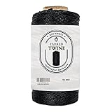 SGT KNOTS Tarred Twine #60 Durable Bank Line - 1 Pound - Moisture, UV, Abrasions Resistant - for Gear Bundles, Crafting, Tie-Down, Home Improvement, Landscaping, Construction (250 feet)