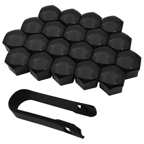 Damwot 20PCS 17mm Lug Nut Covers Cover