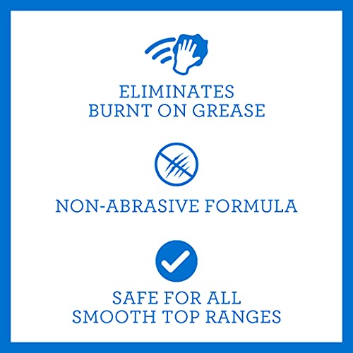 image for TriNova Premium Cooktop Cleaner and Scrubbing Pads. Best Cleaning Kit 