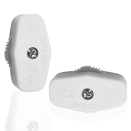 Jifeijidian Lamp Inline Rotary Cord Switch Spt-1 3A 250Vac / 6A 125Vac / 3A 125Vt On-Off Fit For Office Home Bedroom Light Switches Replacement Part Gear Switch White 2Pack #TOP16