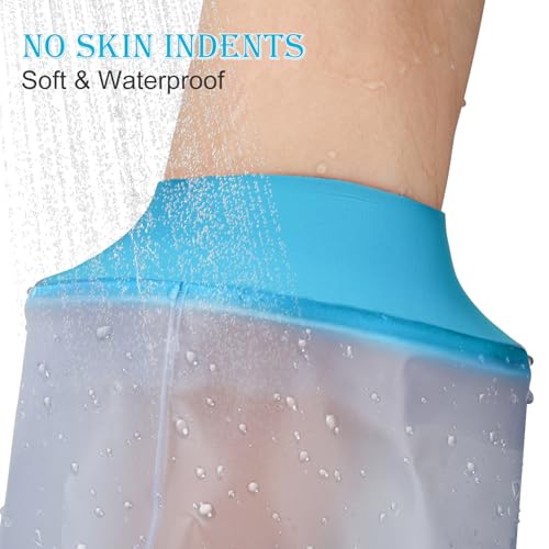 Image of Kids Arm Cast Cover for Shower Bath,Soft comfortable watertight seal to Keep Wounds Dry,Waterproof Child Bandage Protector Cover Perfectly Broken Hand,Wrist, Finger,Elbow with No Mark on Skin (Medium)