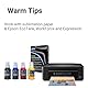 akaca Sublimationstinte (4 x 140ml) Satz von 100 Sublimationsblättern A4 210x297mm 125gsm Kompatibel mit Epson EcoTank Supertank Drucker ET-2720 ET-2760 ET-2800 WF7710 ET-2850