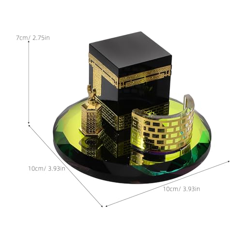 Adorno de Cristal de Kaaba para Decoración del Hogar en Estilo Islámico y Eid 3