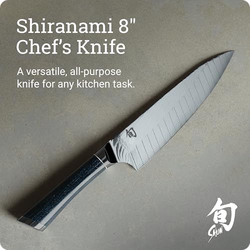 Shun Shiranami 8" Chef's Knife - Thumbnail 3