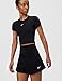 Nike Women's One Dri-Fit Skirt, Black/White, Small