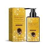 Nourishing Haarfarbe auf Pflanzenbasis Haartönung Braun, Black Hair Dye Shampoo mit Nährenden...