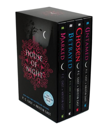 House Of Night, Books 1-4 (Marked / Betrayed / Chosen / Untamed) #TOP30