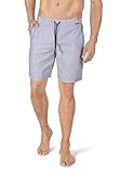 Skiny Herren Sloungewear Hose kz. Schlafanzughose, Mehrfarbig (Kosmosblue Stripe 5029), (Herstellergröße: XX-Large)