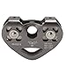 tomvorks Aluminum Alloy Dual Trolley Pulley, High Speed Rotation, Light Weight with Stainless Steel Pulleys for Wire Rope, Suitable for Mountaineering, Rock Climbing - ZWA006