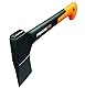 Fiskars Spaltaxt, Inklusive Klingen- und Transportschutz,: 96 cm, Antihaftbeschichtet & Universalaxt, Inklusive Klingen- und Transportschutz, 44 cm, Antihaftbeschichtet