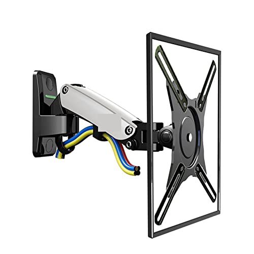 Brazo monitor f120 muelle de gas soporte de pared tv movimiento completo 4