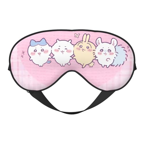 アイマスク ちいかわ 睡眠アイマスク かわいい 軽量 通気性 柔軟 肌にやさしい 遮光 目隠し 快眠 グッズ 調節可能 繰り返し使える 洗濯可能 昼休み 旅行 出張 男女兼用 誕生日プレゼント