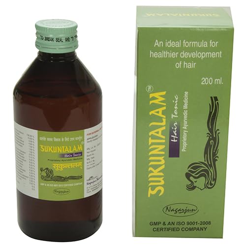 Nagarjun Sukuntalam Hair Tonic Oil (200 ml)-picture-37