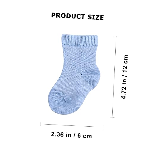 Cute Baby Socks Gloves 4 Pair Package Newborn Cotton Ankle Socks Mittens2