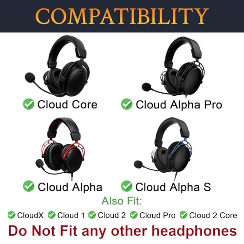 Image of SOULWIT Headband Sliders for HyperX Cloud(1 /2 /Pro /Core /Alpha) - Black