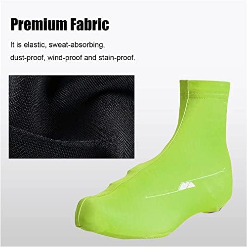 Waterproof Silicone Shoe Covers for Cycling - Non-Slip Outdoor Overshoes, Dust-Proof & Windproof Booties for Men & Women - Size M, Color A