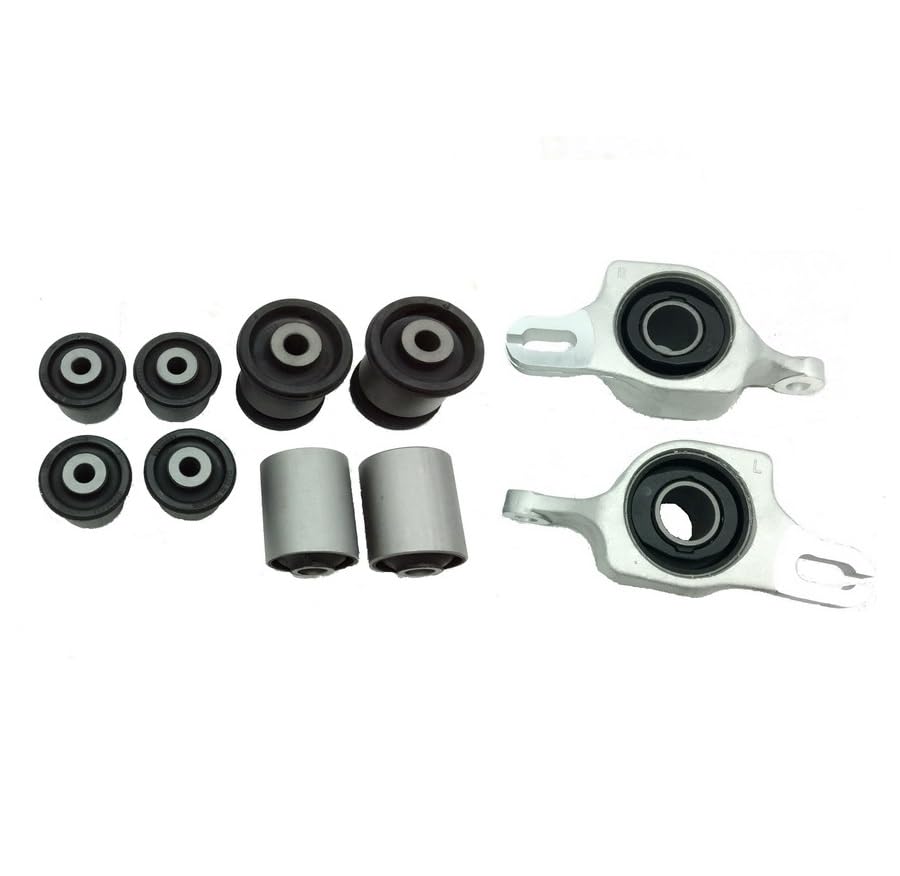 10-Piece Control Arm Bushing Kit For Jeep Grand Cherokee & Dodge Durango 2011-2015 – Front Upper/Lower Suspension Bushings