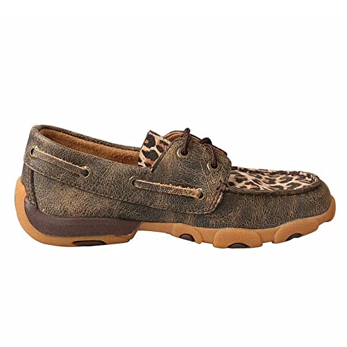 Image of Twisted X Driving Moc Boat Shoe (Toddler /Little Kid)
