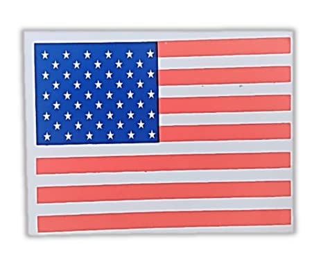 UNIq United States of America (U.S.A. or USA) Flag Decal Sticker for Car Bike Laptop