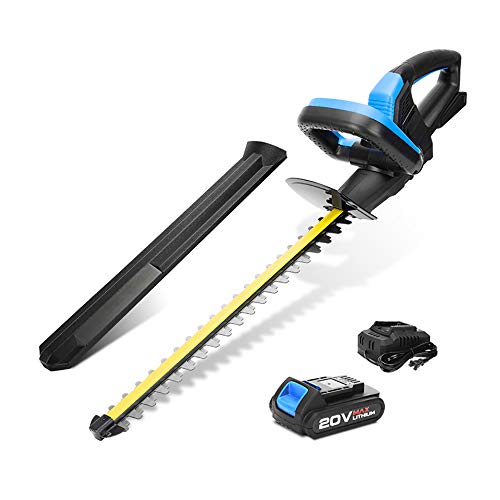 Heckenschere 20V Lithium-ionen 2000mAh Cordless Wiederaufladbare Hedge Trimmer Haushalt Beschneiden Mäher Garten Werkzeuge Jäten Hedge Scher