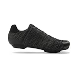 Giro Herren Republic R Knit Road Radsportschuhe-Rennrad, Mehrfarbig (Black/Charcoal Heather 000), 45 EU