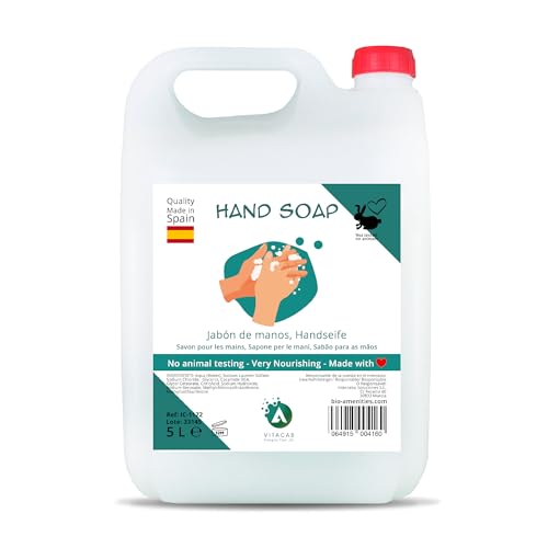 Vitacab – Jabón de Manos Sin Perfume 5L • Fórmula Neutra y...