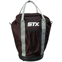 STX Lacrosse Bucket Ball Bag , Black - Multi Sport Ball Bag