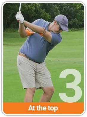 LC-1 Golf Swing Training Aid- Linear Compression Golf Practice & Golf Training Aid- Swing Trainer for Men & Women –Ingrain Proper Swing Mechanics Fast