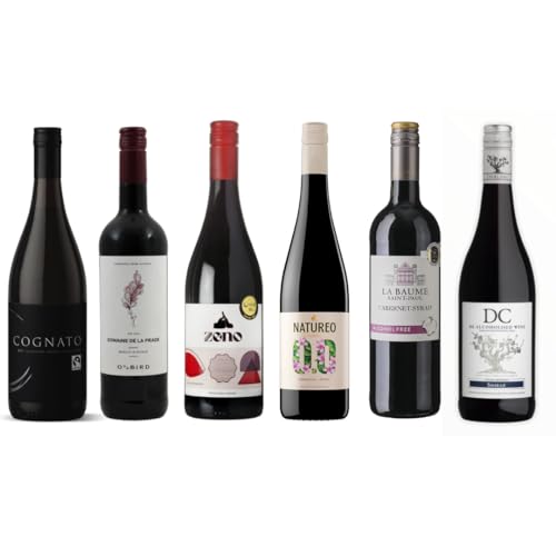 Alcohol Free Red Wine Bundle: 6 Bottles
