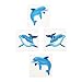 Dolphin Temporary Tattoos (6 dozen per unit)