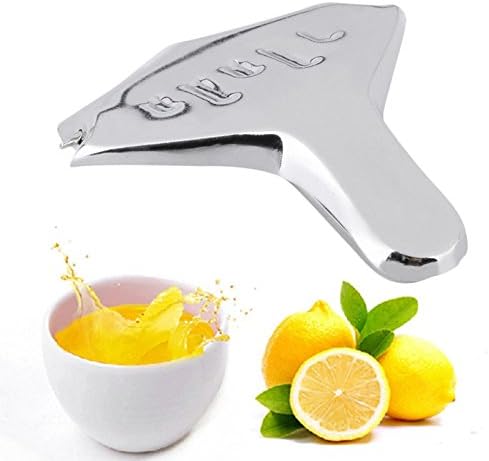 Miniatura 7 de Paquete de 4 exprimidores de limón y lima, exprimidor manual de cítricos, prensas de mano de acero inoxidable para frutas y naranjas