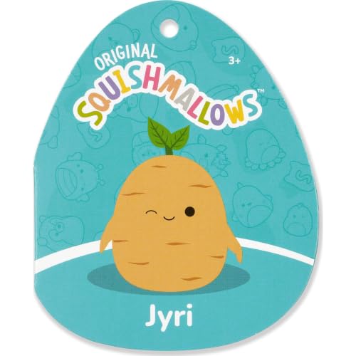 Squishmallows Original 8in Jyri the Winking Ginseng – Official Jazwares Plush (Little) by Squishmallows - Used condition - Image 6