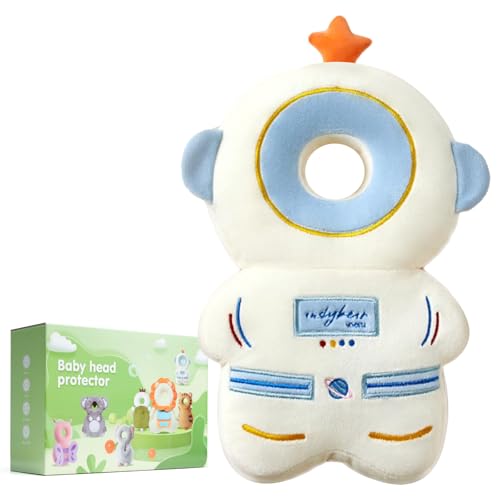 Image of VEEIROC Baby Fall Back Head Protector - Baby Head Protector Backpack for Crawling Walking Gifts, Adjustable Toddlers Head Safety Pad Cushion, Astronaut