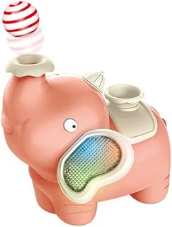 Elephant Blowing Ball Lighting Musical - Pink