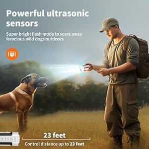 Ultrasonic dog bark deterrent devices  barks no more dog training device indoor outdoor 2 in 1 anti barking device silencer for good behavior dog repellent training tools for yard puppy essentials   cucciolini doodles