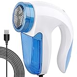 Anwenk Electric Sweater Shaver Lint Shaver Lint Remover 95 Inches Long Cord Sweater Defuzzer Fabric Clothes Shaver/Puller/Remover, Battery free, for Sweater Knitwear Carpet Blankets Couch Furniture