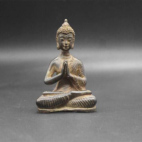 LBYLYH Home Decor Buddha Statue Gift Beautiful Old Tibet Tibetan Bronze Buddhism Buddha