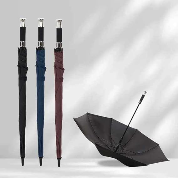 Image of KRESHU Multi design compact and Big Travel Auto and Manual Umbrella for Kids, Women, Men, Girls (Multi color,1-Pcs)
