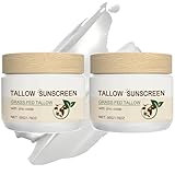 2 Stück Beef Tallow Sunscreen Balm, High-efficiency Sunscreen Skin Care Cream, Daily Skin Protection Cream, solation And Protection Skin Refreshing And Moisturizing,Suitable for Dry and Sensitive Skin