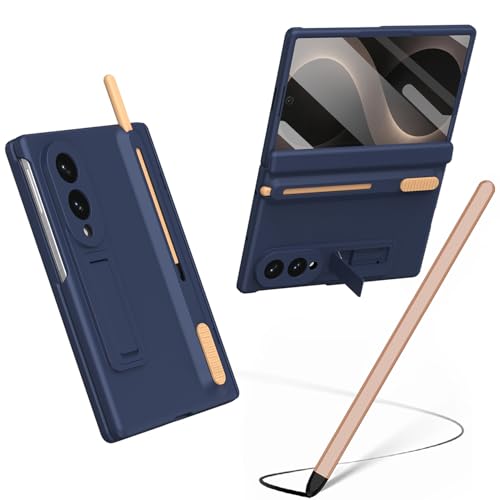 Étui Galaxy Z Fold 8 Haute Qualité Coque Rigide Marine avec Emplacement S Pen