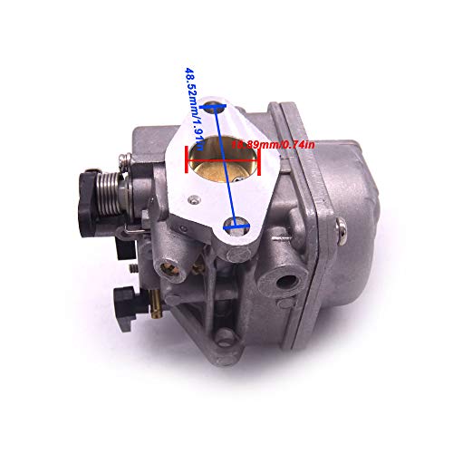 SouthMarine Boat Engine 3303-8M0053668 8M0053669 804766T03 804766A04 804766A05 803522T1 803522T2 Carburetor Carbs Assy for Mercury Mercruiser Quicksilver 4-Stroke 6HP Outboard Motor