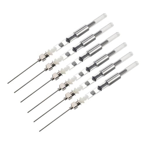 Gadpiparty 6個 製上墨器 インク吸収補助 学生文具用 真空弾性吸引 万年筆対応 簡単洗浄可能