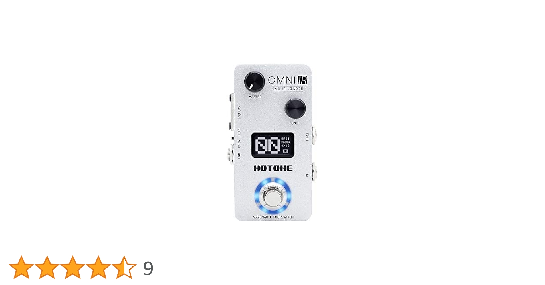 HOTONE OMNI IR キャビネットローダー Hotone Omni IR Impulse Response Cabinet Simulator | Sweetwater