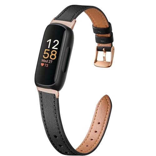 �X�������U�[�o���h Fitbit Inspire 2 1 ���f�B�[�X �g�b�v�O���C���{�v�X�g���b�v ���^���X�g�o���h (�u���b�N/���[�Y�S�[���h�AFitbit Inspire 2/1�p)