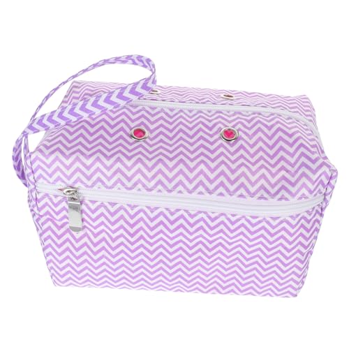 VILLCASE Knitting Tools Bag Yarn Organizer Pockets Tear-Resistant Cross Stitch Carrying Case