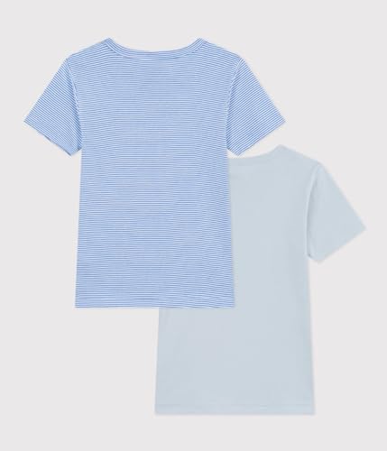 Petit Bateau Children's Essential Short-Sleeved Cotton T-Shirts - 2-Pack2