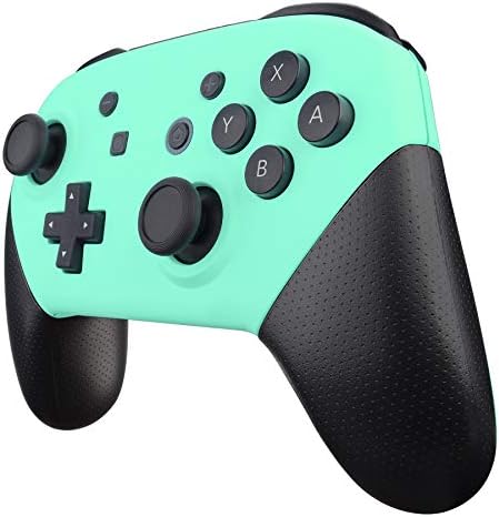 eXtremeRate Mint Green Faceplate and Backplate for Nintendo Switch Pro Controller, DIY Replacement Shell Housing Case for Nintendo Switch Pro - Controller NOT Included — view 7