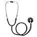 Keep Calm and Love Elephants Single Head Stethoscope (Black)